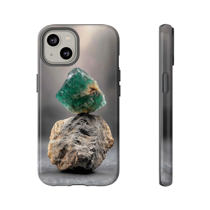 Balanced Emerald Phone Case for iPhone, Samsung & Google Pixel