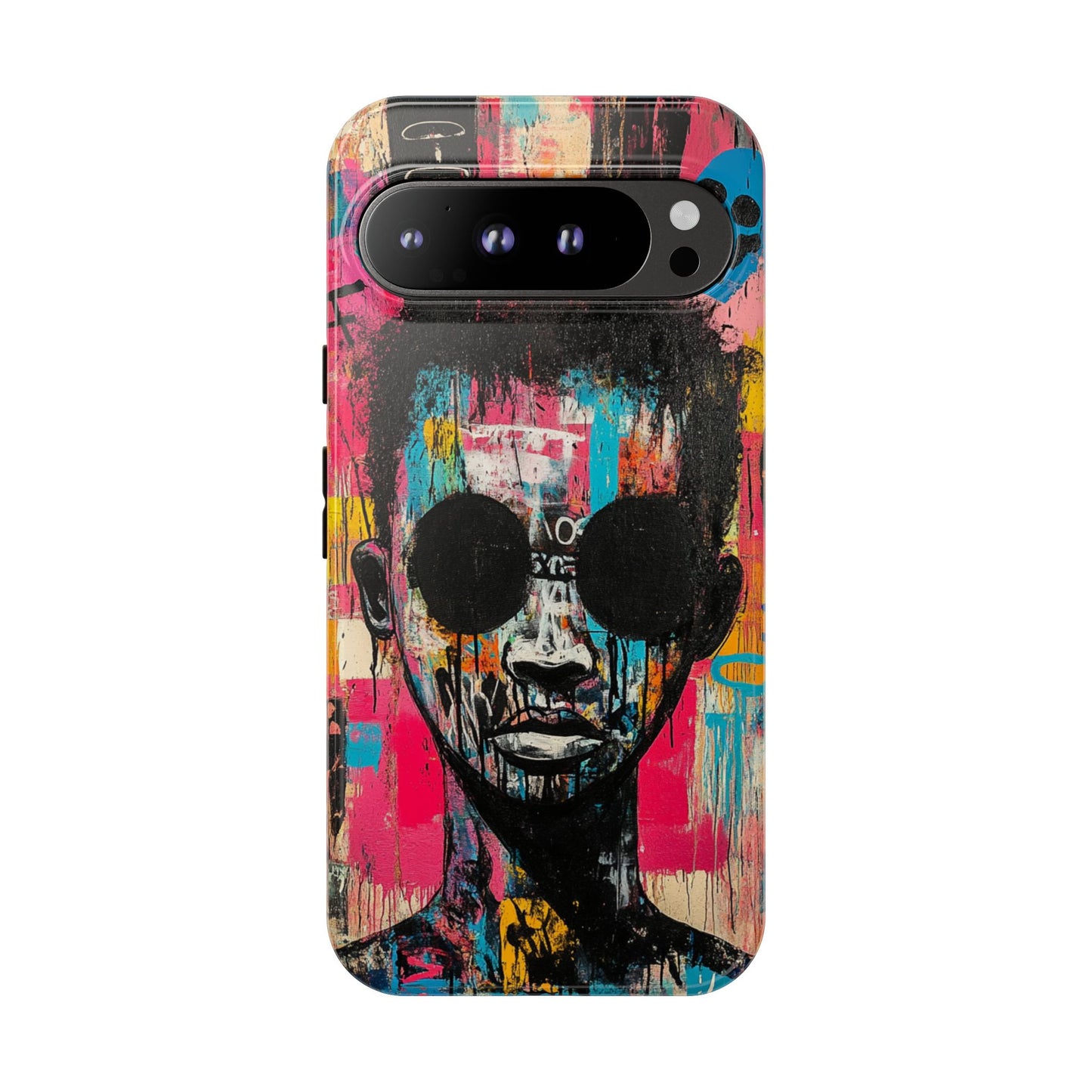 Basquiat Street Art Phone Case – Artistic Phone Protection - iPhone, Samsung & Google Pixel Cover - Artistic Painting Case,  Art Lover Gift