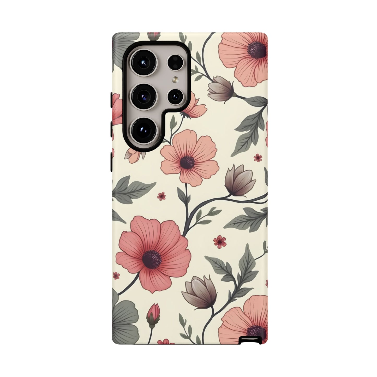 Floral Iphone Case, Botanical Pattern Design