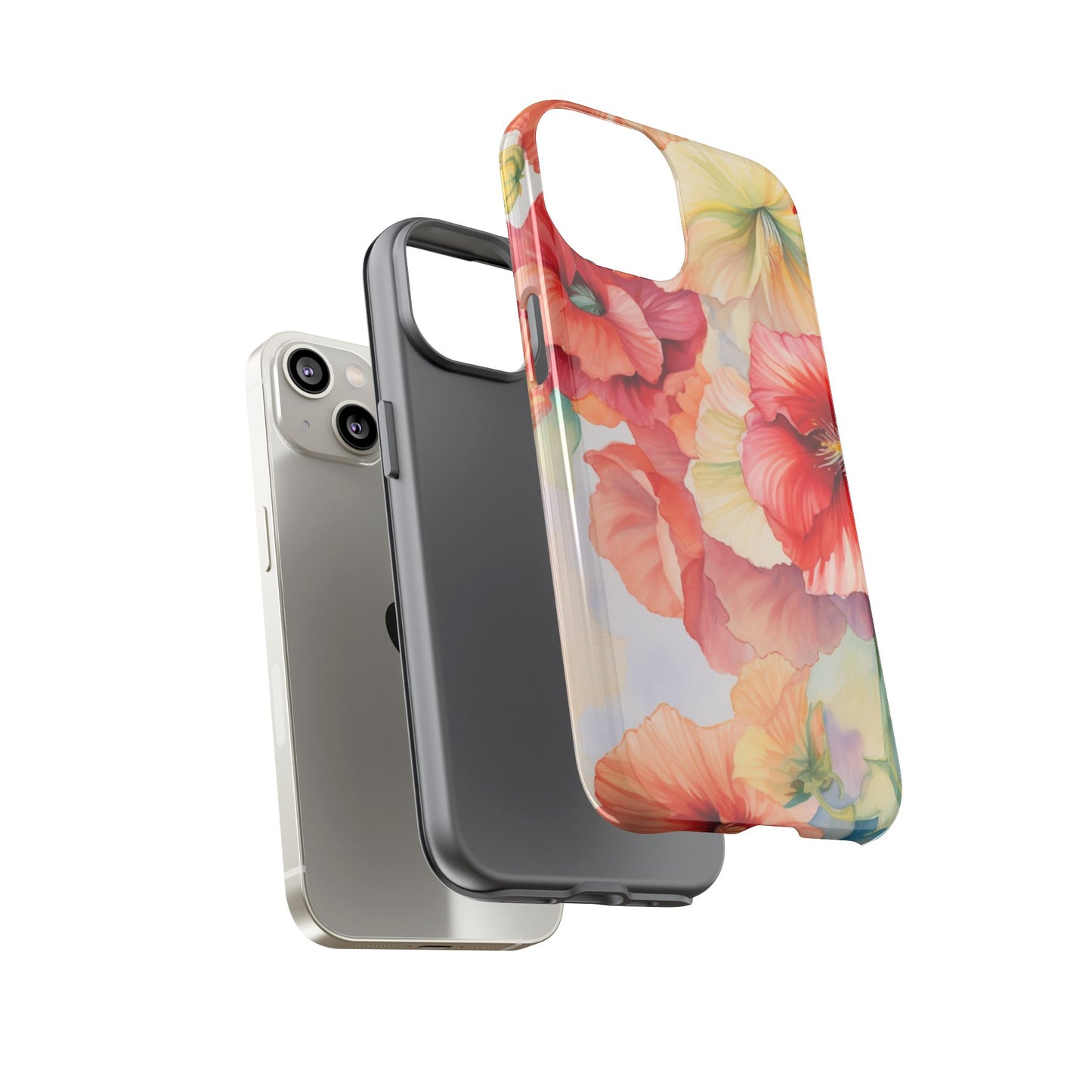 Floral Harmony Watercolor Mobile Case