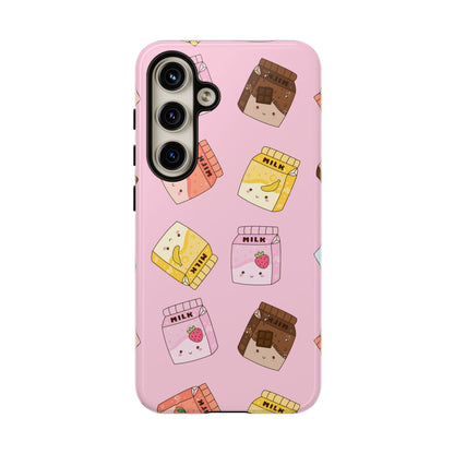 Kawaii Milk Carton Phone Case for iPhone, Google Pixel, Samsung