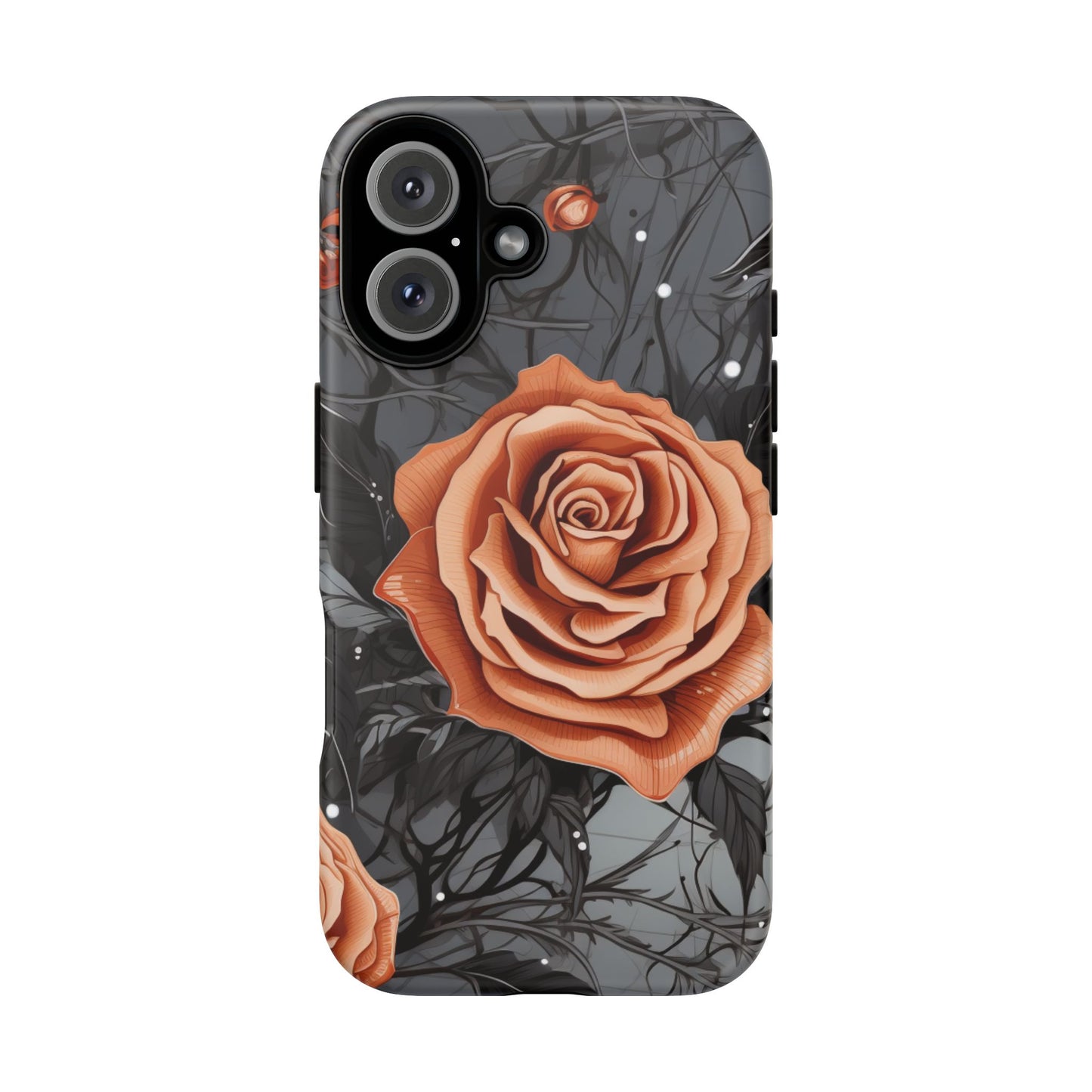 Mystic Noir Rose Mobile Case