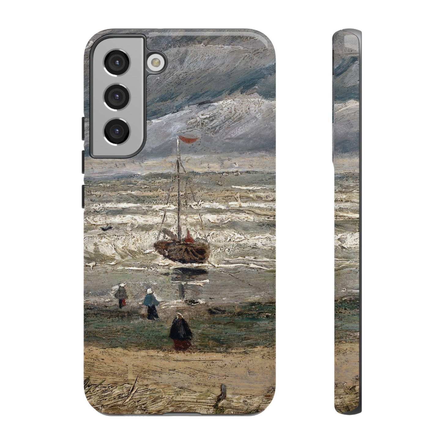 Vincent Van Gogh Phone Case - iPhone, Samsung, Google Pixel Cover - Ocean & Boat Painting Phone Case - Van Gogh Art Gift - Nautical Phone Case, Coastal Life Lover Gift