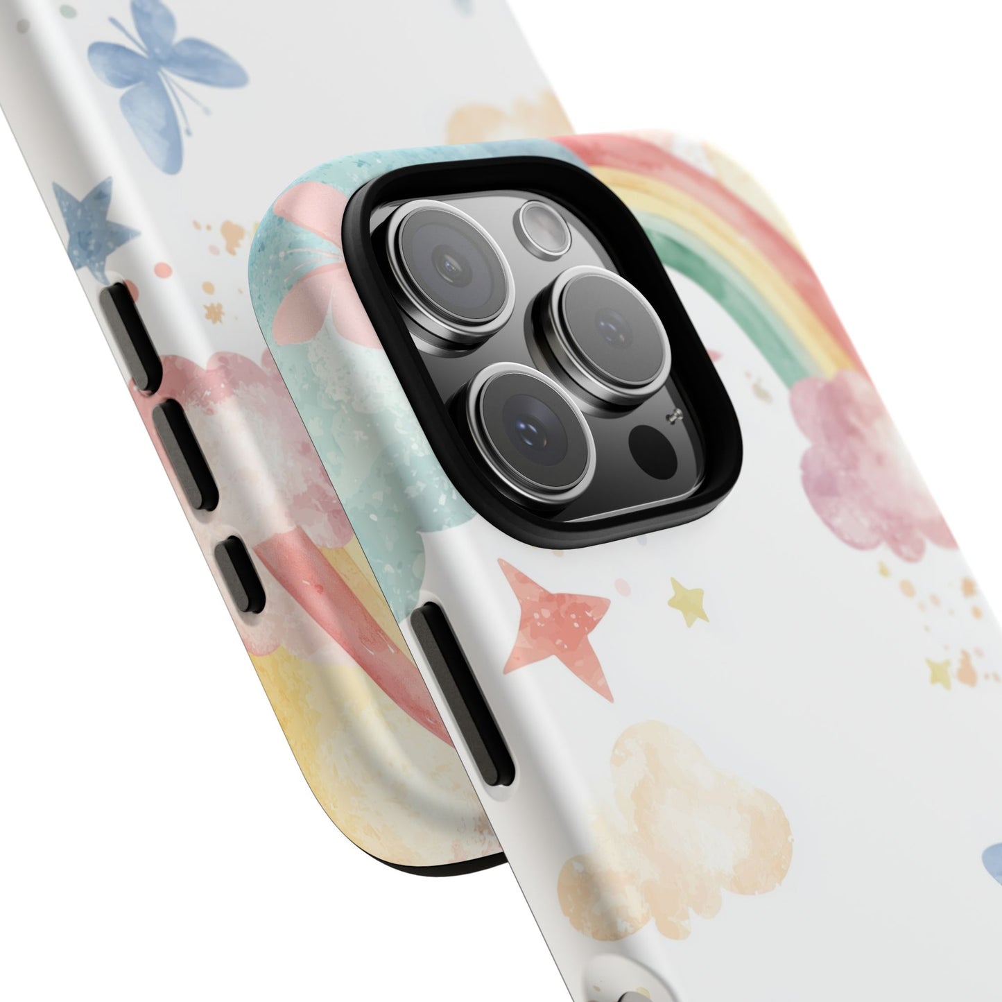 Dreamy Skies & Rainbows Watercolor Phone Case for iPhone, google Pixel & Samsung
