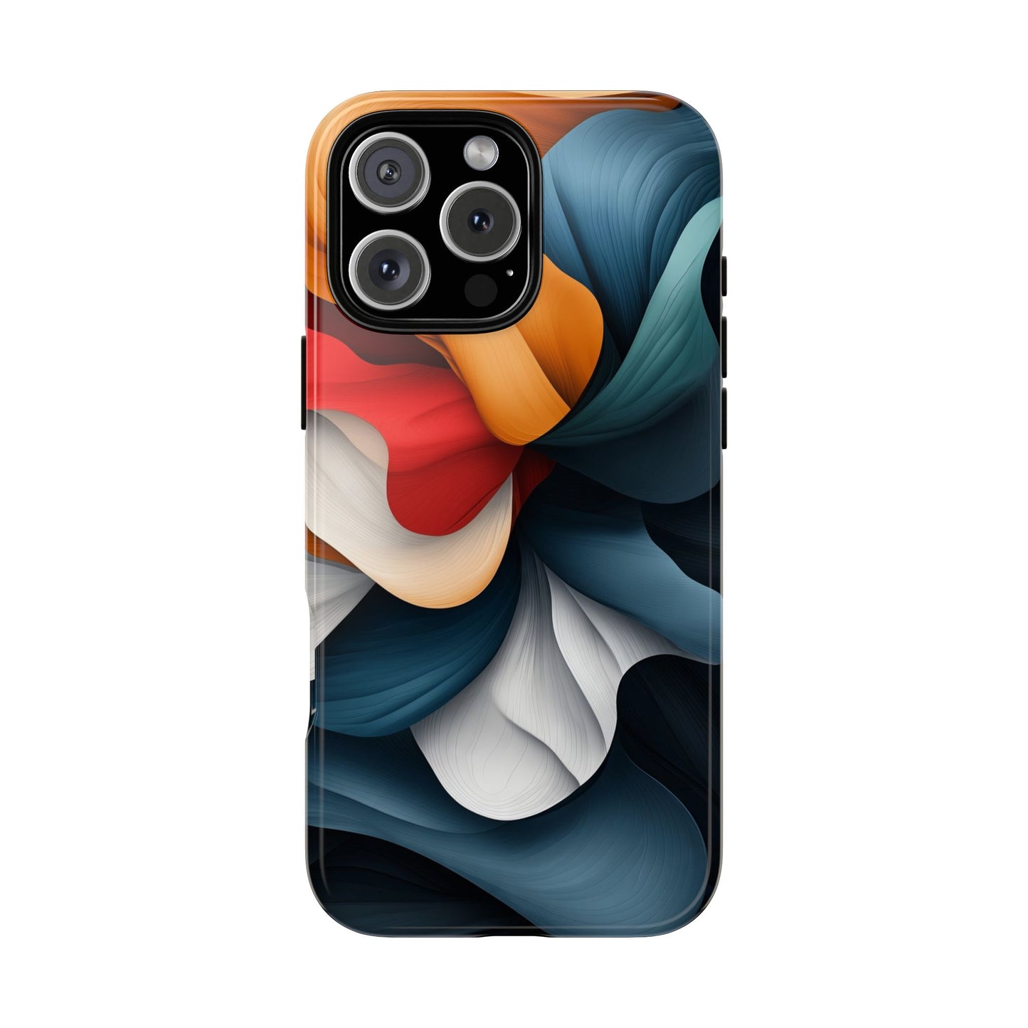 Velvet Whirl – Fluid Motion Phone Case for iPhone, Samsung & Pixel