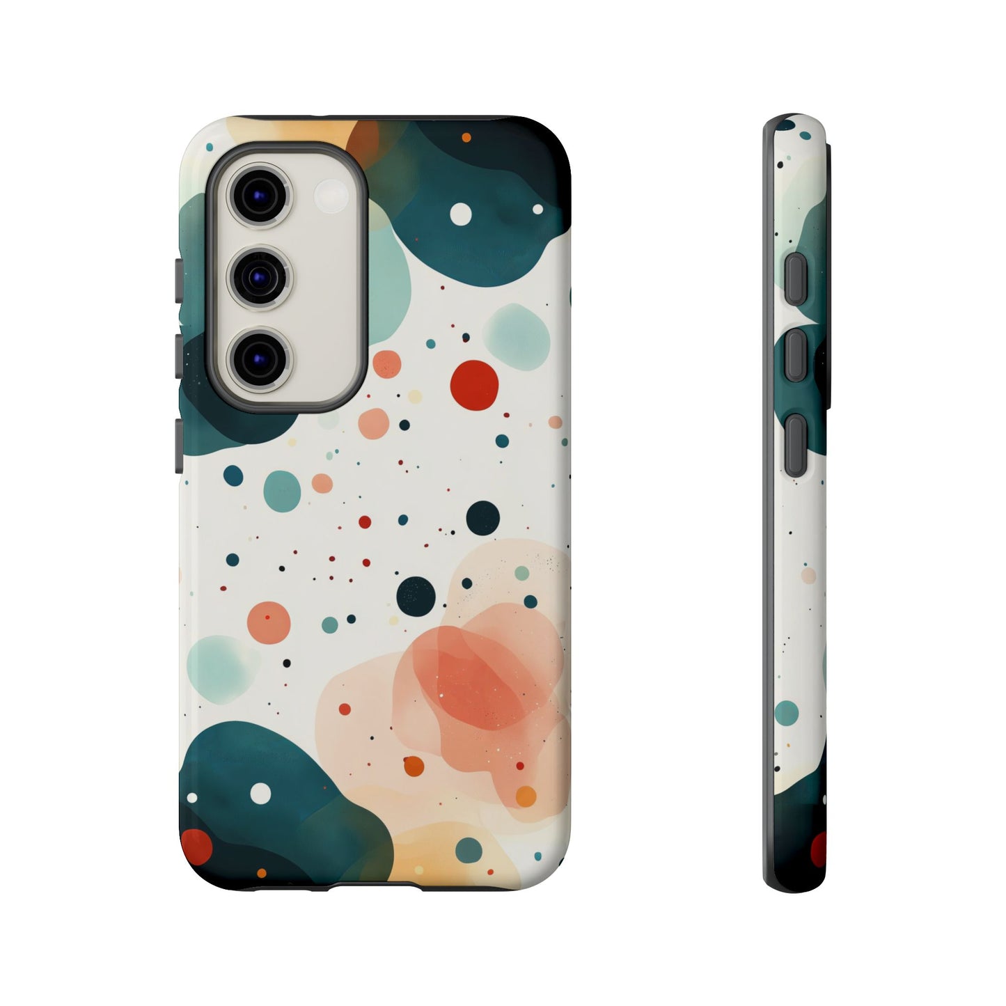 Cosmic Bloom – Abstract Orb Pattern Phone Case – iPhone, Google Pixel, Samsung
