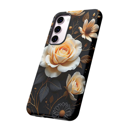 Elegant 3D Floral Design, Botanical Phone Case design for Iphone.
