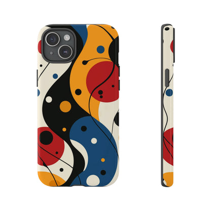 Bauhaus Style Terrazzo Phone Case – iPhone, Google Pixel, Samsung