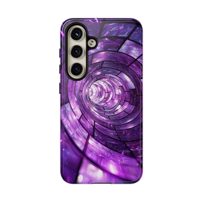 Hypnotic Spiral Optical Illusion Phone Case for iPhone, Samsung & Pixel