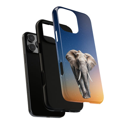 Celestial Elephant Mobile Cover – Dreamy Night Sky Aesthetic