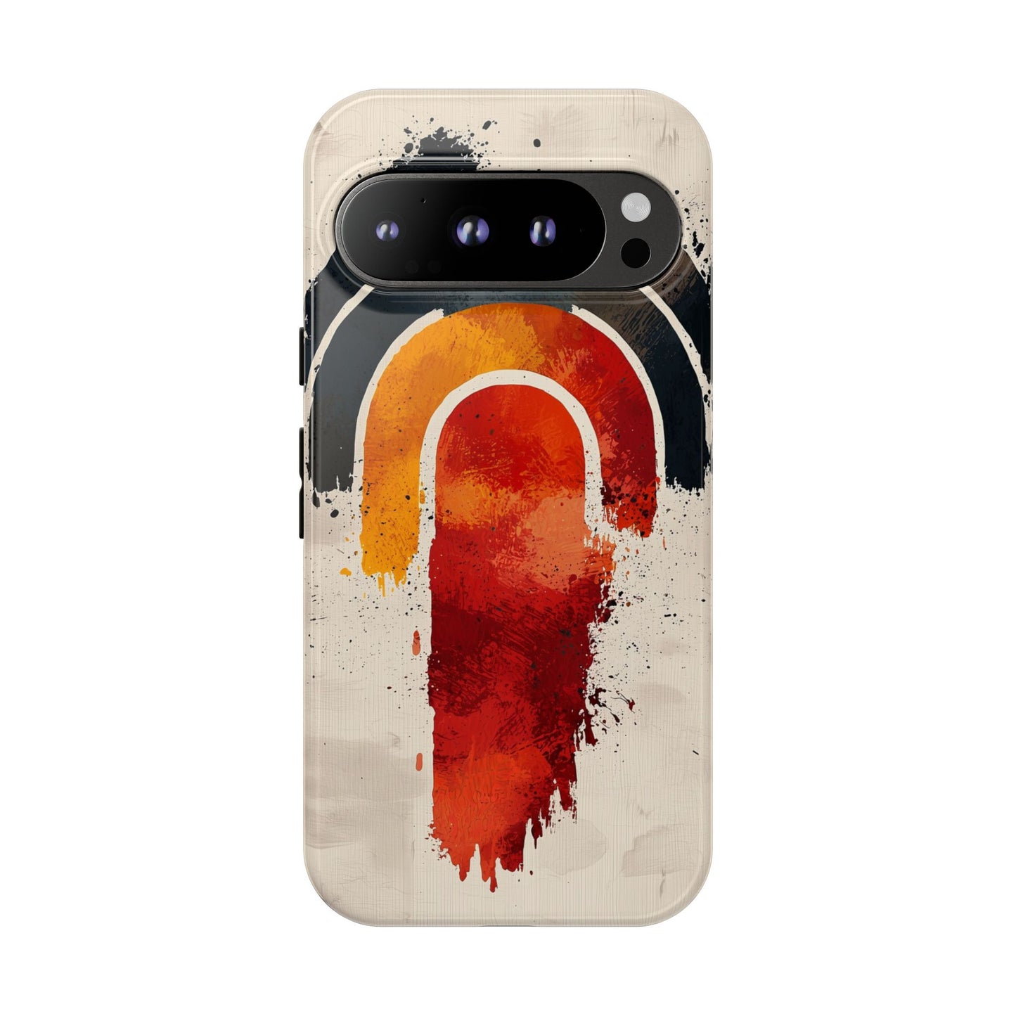 Boho Retro Splash Rainbow Phone Case for iPhone, Pixel & Samsung
