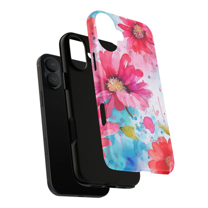Watercolor Bloom Floral Mobile Case