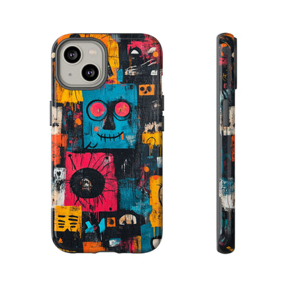 Jean-Michel Basquiat Art Phone Case – Modern Aesthetic Cover - iPhone, Samsung & Google Pixel Cover - Artistic Painting Case,  Art Lover Gift