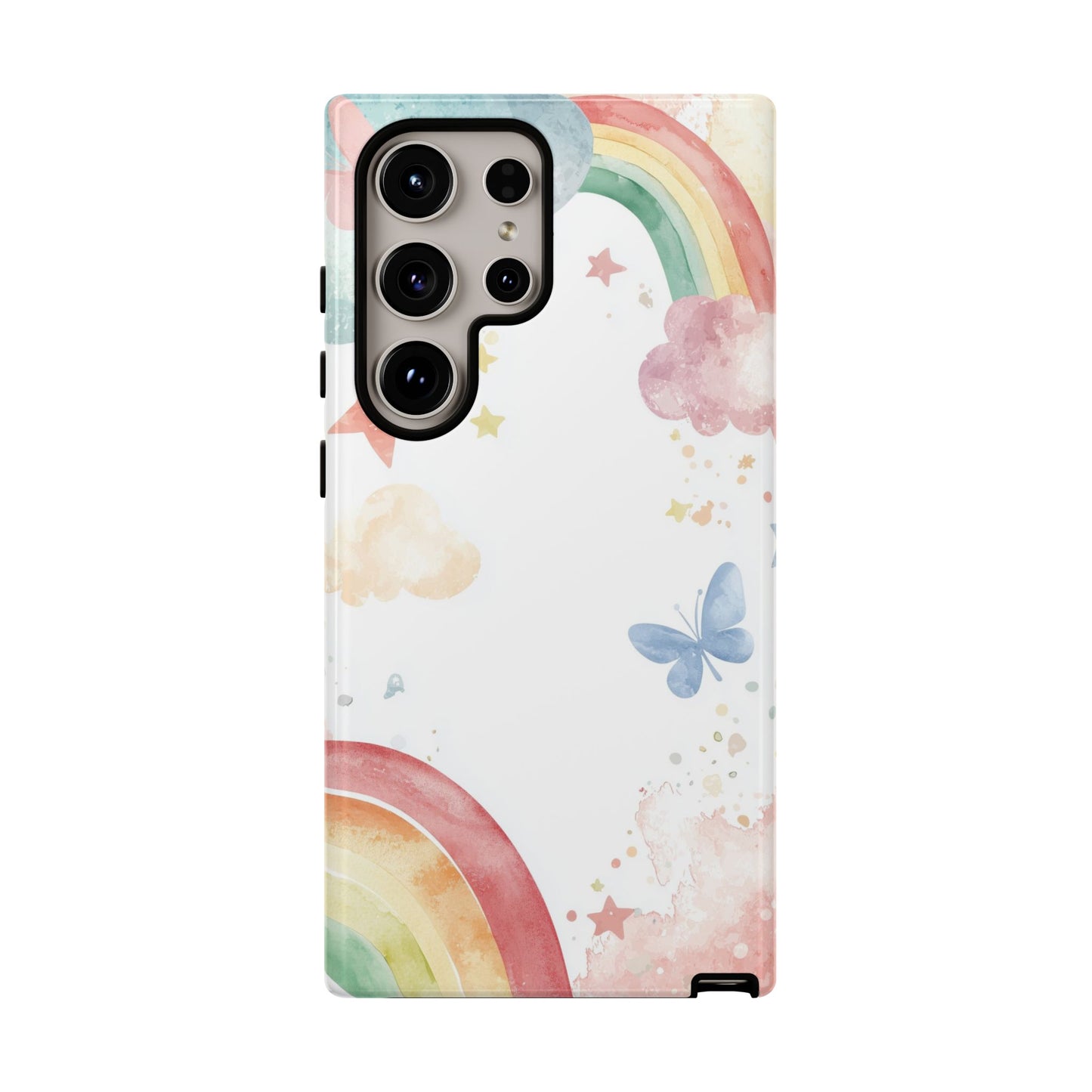 Dreamy Skies & Rainbows Watercolor Phone Case for iPhone, google Pixel & Samsung