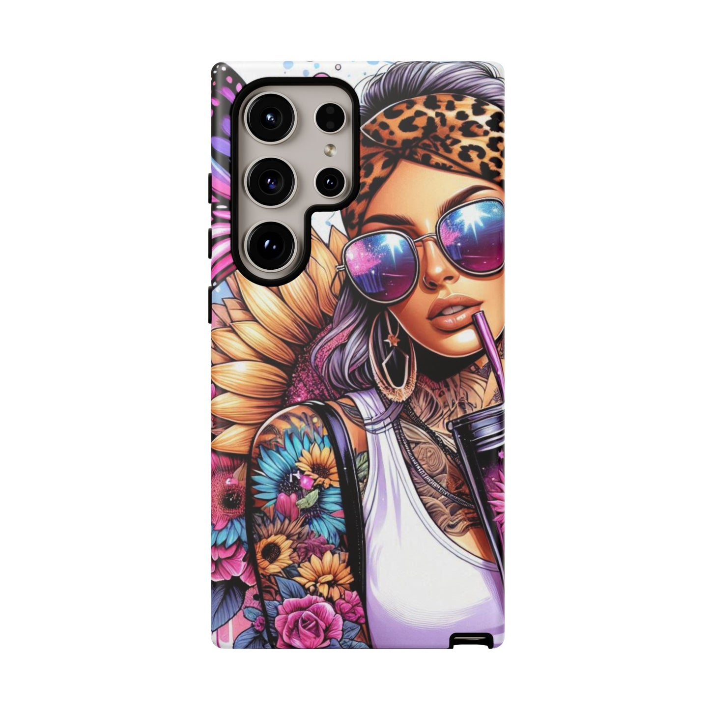 Boho Summer Vibes – Floral Chic & Butterfly Aesthetic Mobile Cover