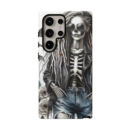 Skull Queen – Gothic Skeleton & Dark Grunge Mobile Cover