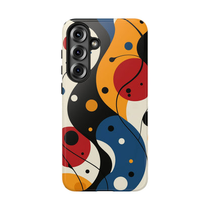 Bauhaus Style Terrazzo Phone Case – iPhone, Google Pixel, Samsung