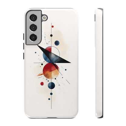 Orbital Drift – Abstract Space Geometry Phone Case for iPhone, Samsung & Pixel