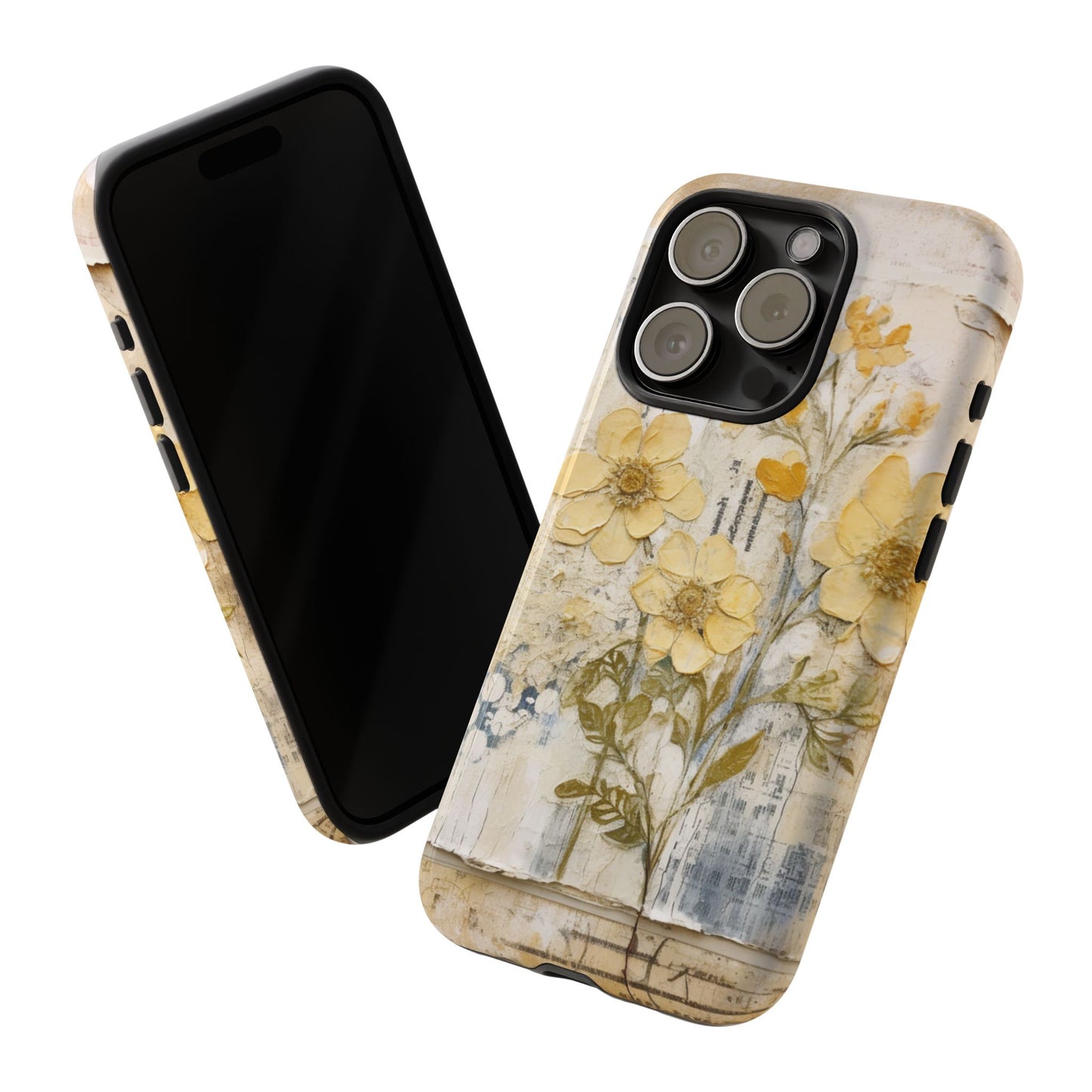 Vintage Botanical Floral Mobile Case