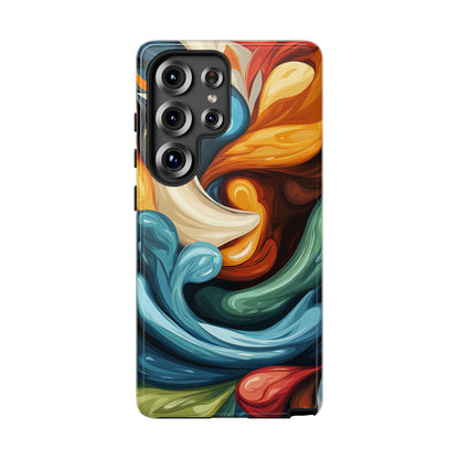 Color Current – Fluid Energy Abstract Phone Case for iPhone, Samsung & Pixel