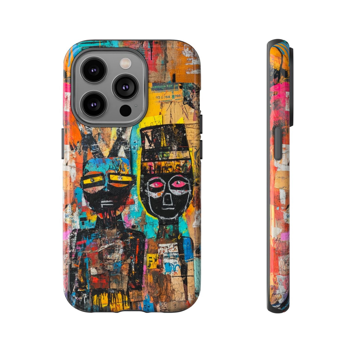 Jean-Michel Basquiat Phone Case – Street Art Phone Cover - iPhone, Samsung & Google Pixel Cover - Artistic Painting Case,  Art Lover Gift