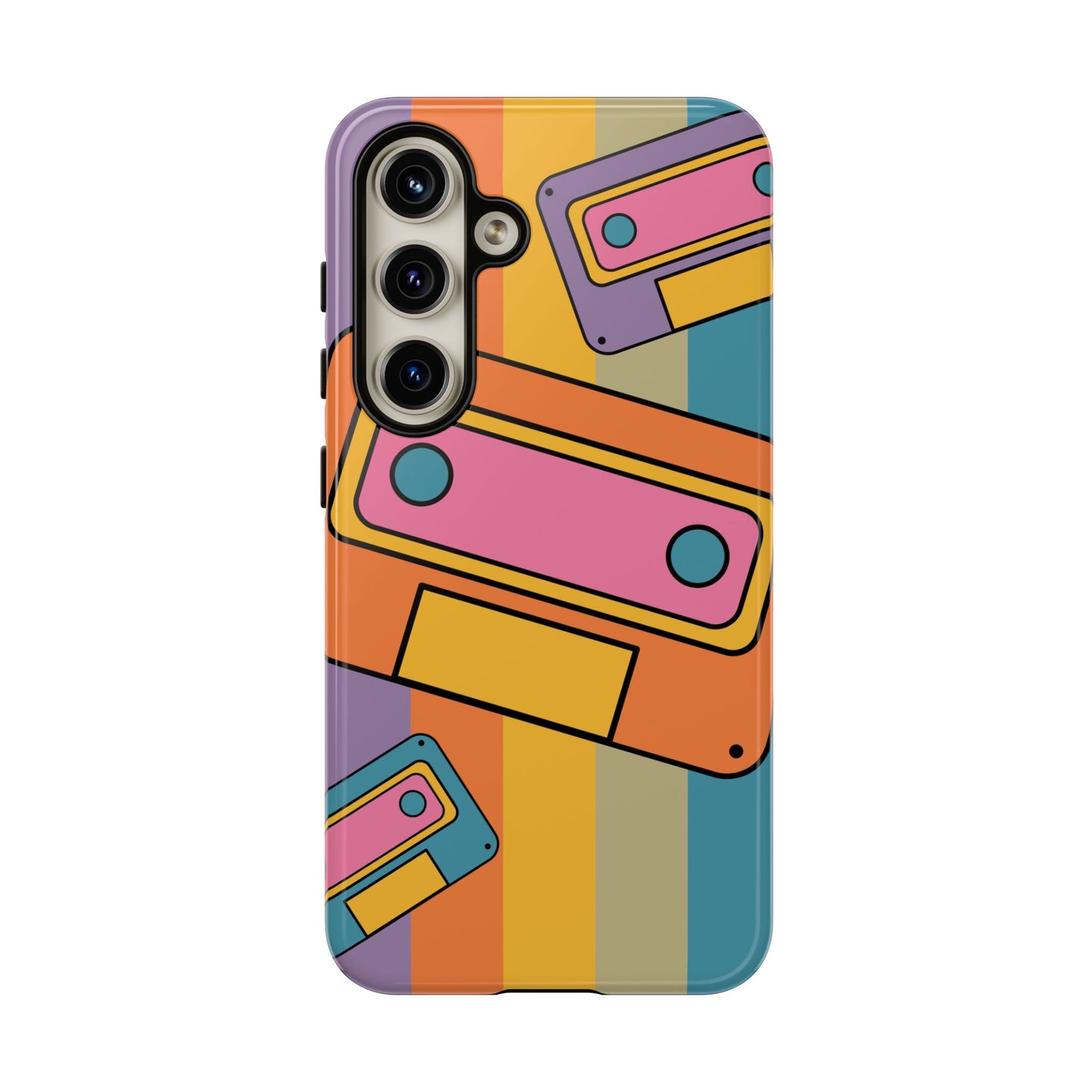 Retro Cassette Tape Phone Case – Vintage 90s Aesthetic for iPhone, Samsung & Google Pixel