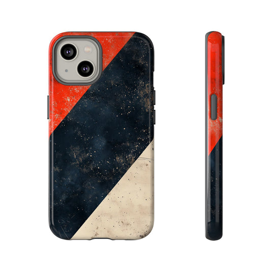 Urban Grit – Grunge Stripe Abstract Phone Case for iPhone, Samsung & Pixel