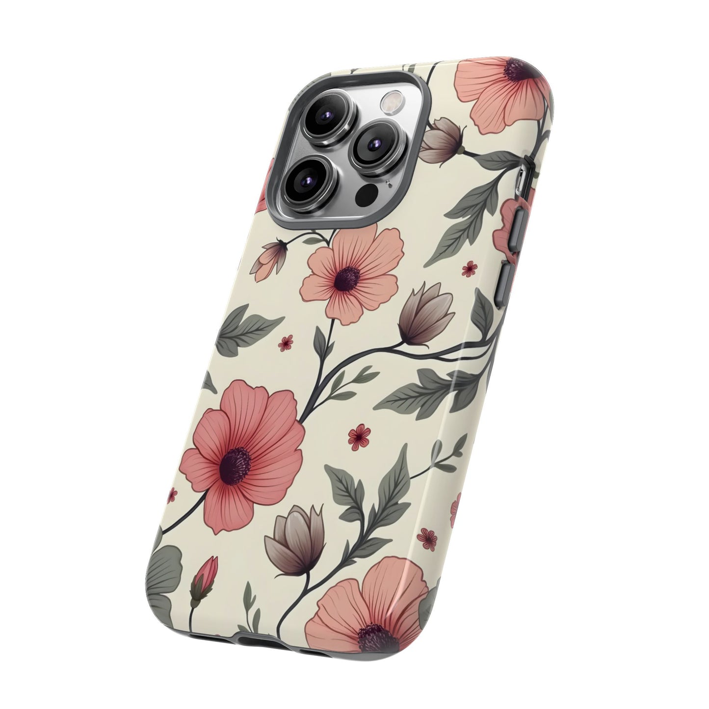 Floral Iphone Case, Botanical Pattern Design