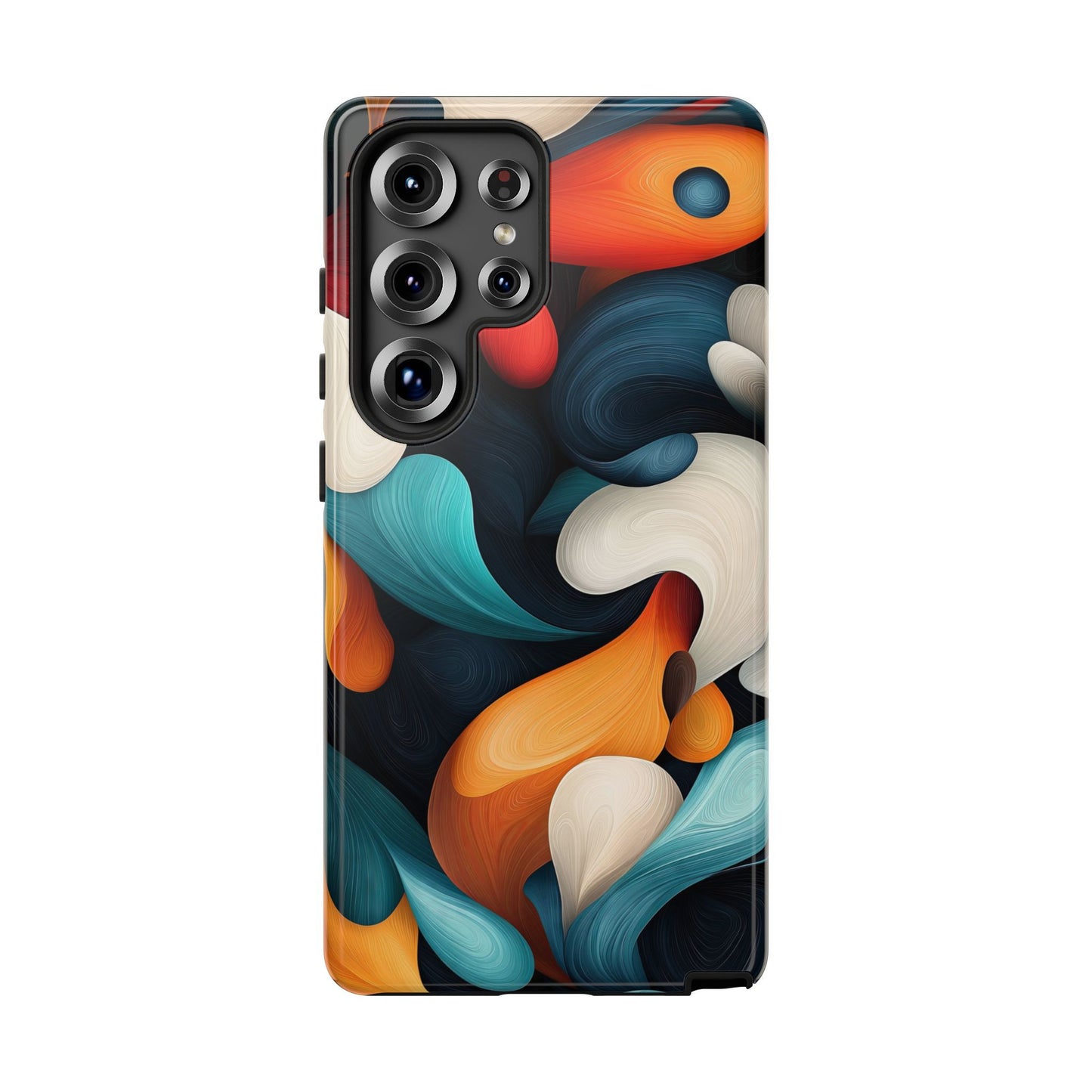 Swirl Spectrum – Vibrant Abstract Phone Case for iPhone, Samsung & Pixel