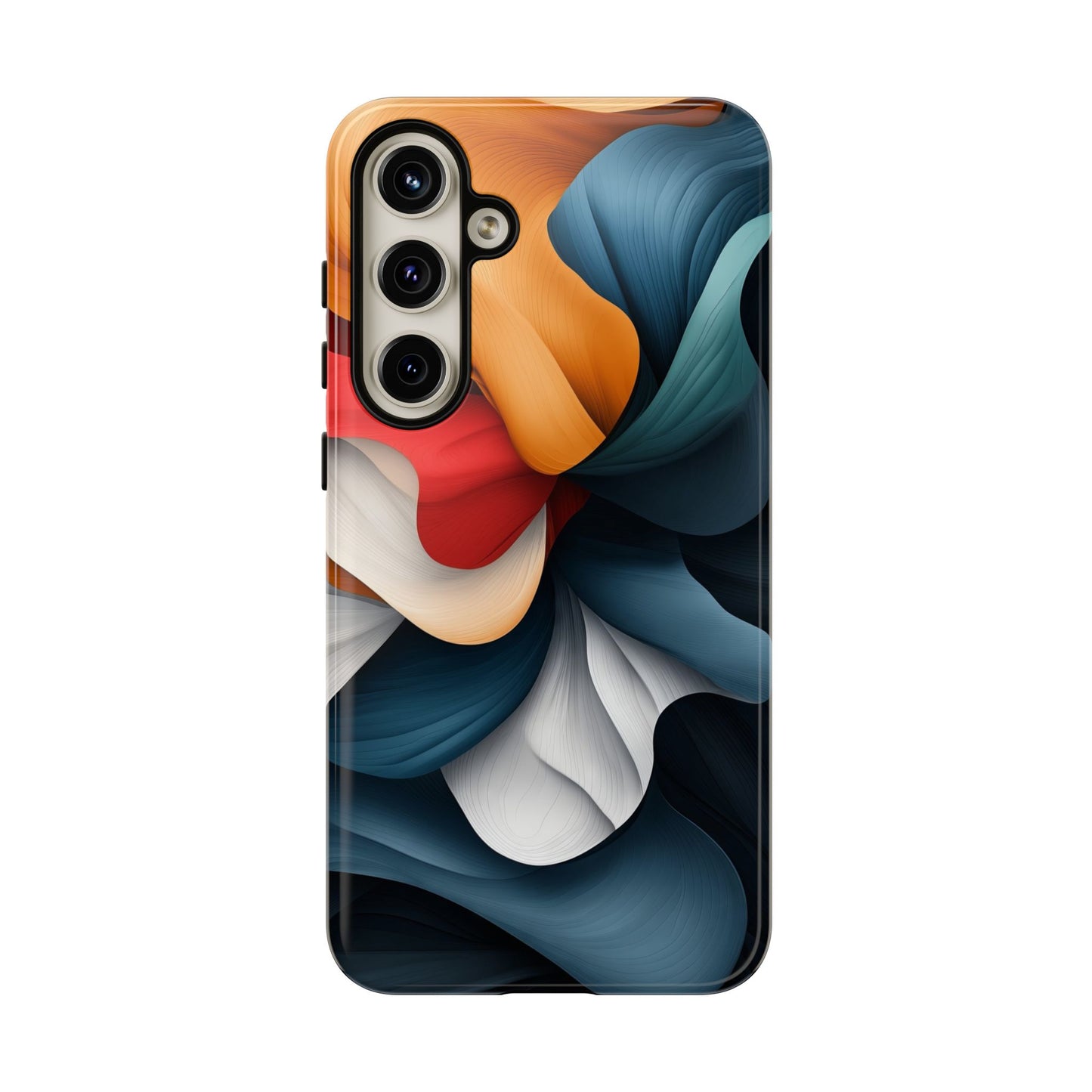 Velvet Whirl – Fluid Motion Phone Case for iPhone, Samsung & Pixel