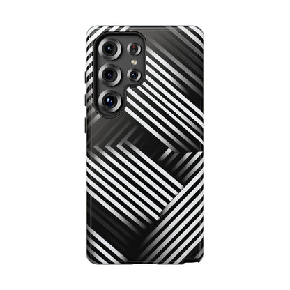 Monochrome Matrix Phone Case for iPhone, Pixel & Samsung