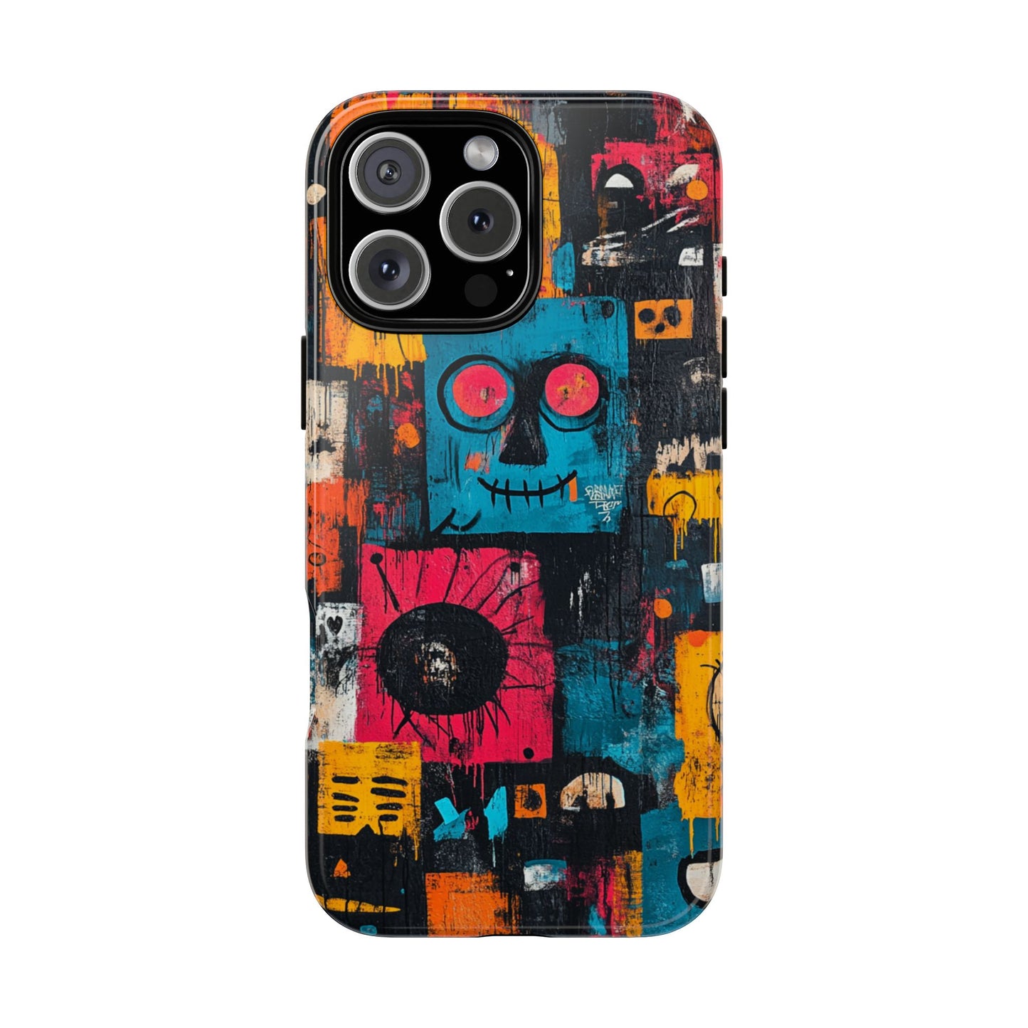 Jean-Michel Basquiat Art Phone Case – Modern Aesthetic Cover - iPhone, Samsung & Google Pixel Cover - Artistic Painting Case,  Art Lover Gift