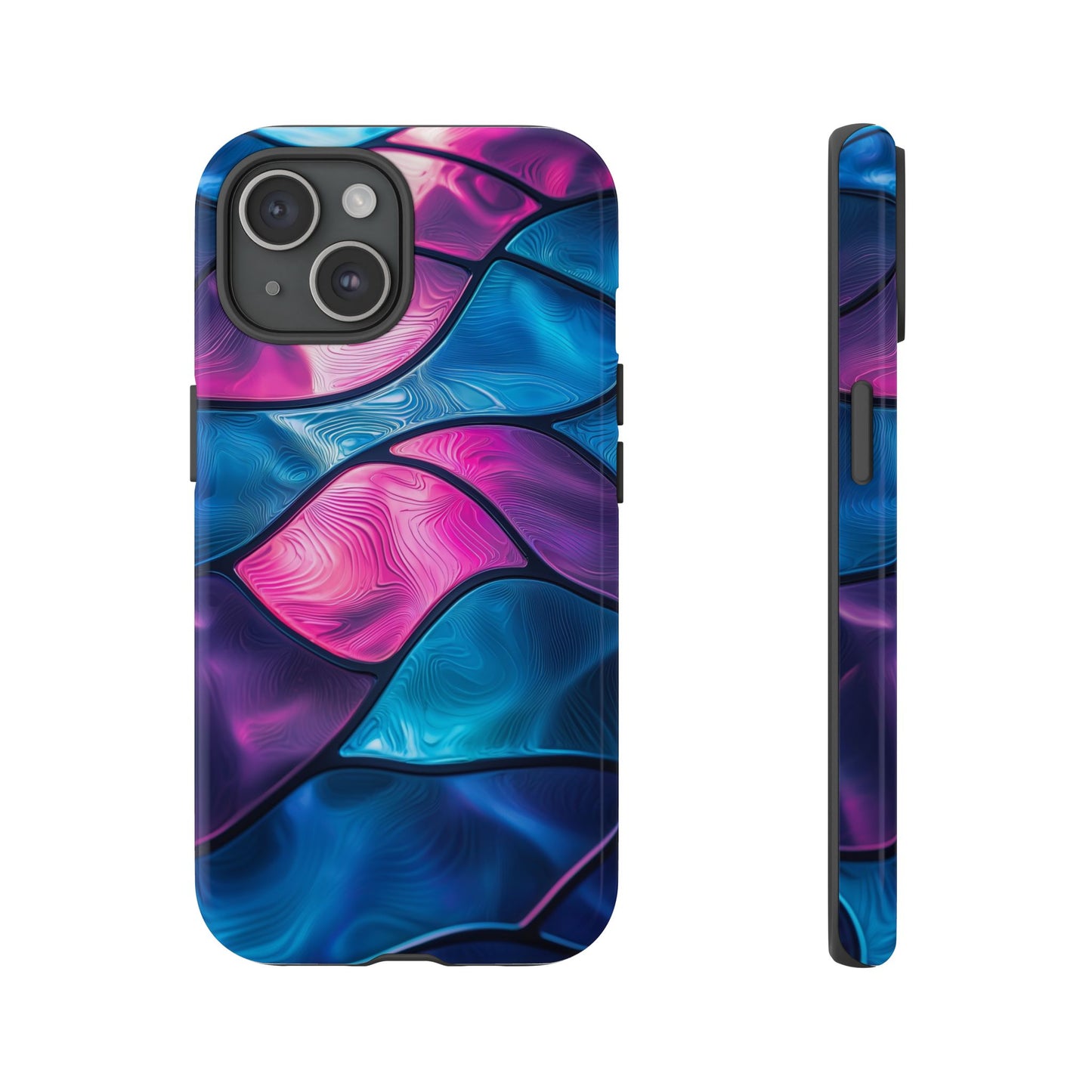 Mosaic Optical Illusion Phone Case for iPhone, Samsung & Pixel