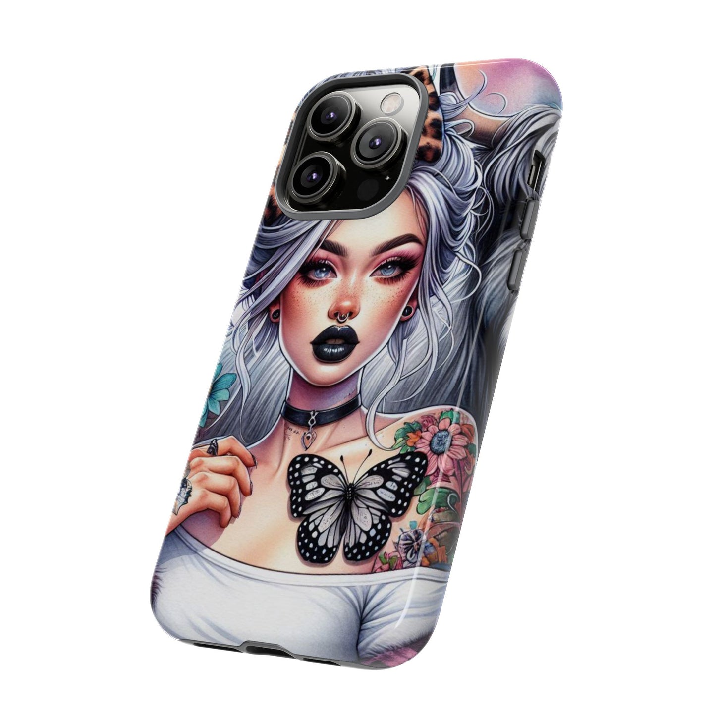 Wild Spirit – Gothic Chic & Nature Fusion Mobile Cover
