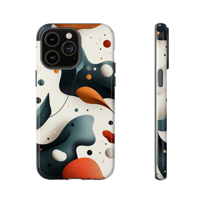 Midnight Bloom – Organic Abstract Phone Case for iPhone, Samsung & Pixel