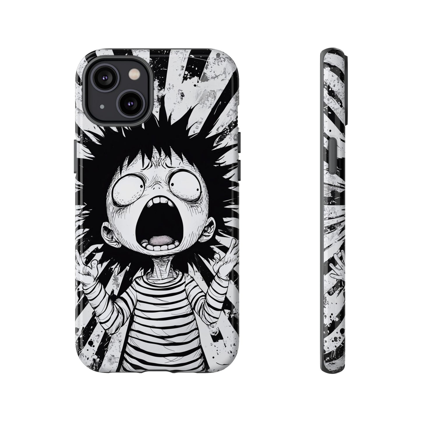 Maximum Panic Mode | Scream Kid Art  Phone Case for iPhone, Samsung & Pixel