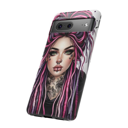 Neon Gothic Beauty Mobile Case
