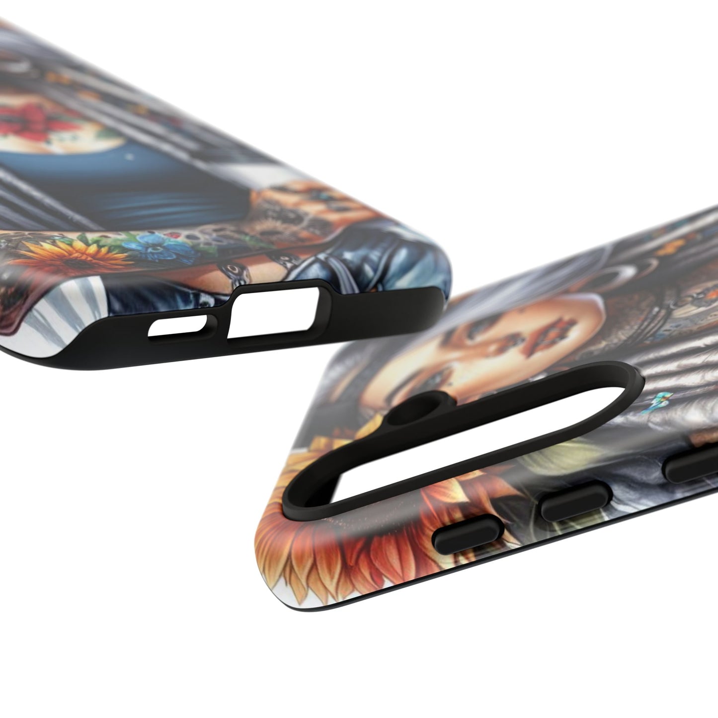 Sunflower Queen – Boho Rebel Tattoo Mobile Cover