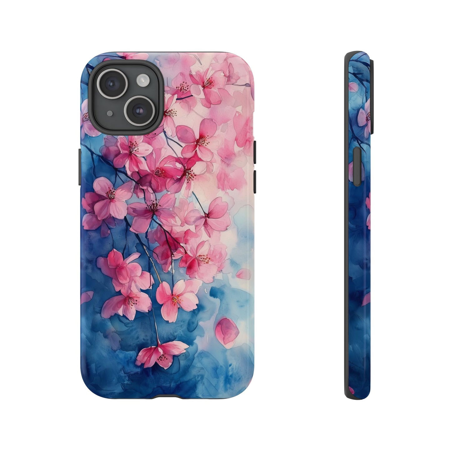 Pastel Petal Rain Watercolor Phone Case for iPhone, google Pixel & Samsung