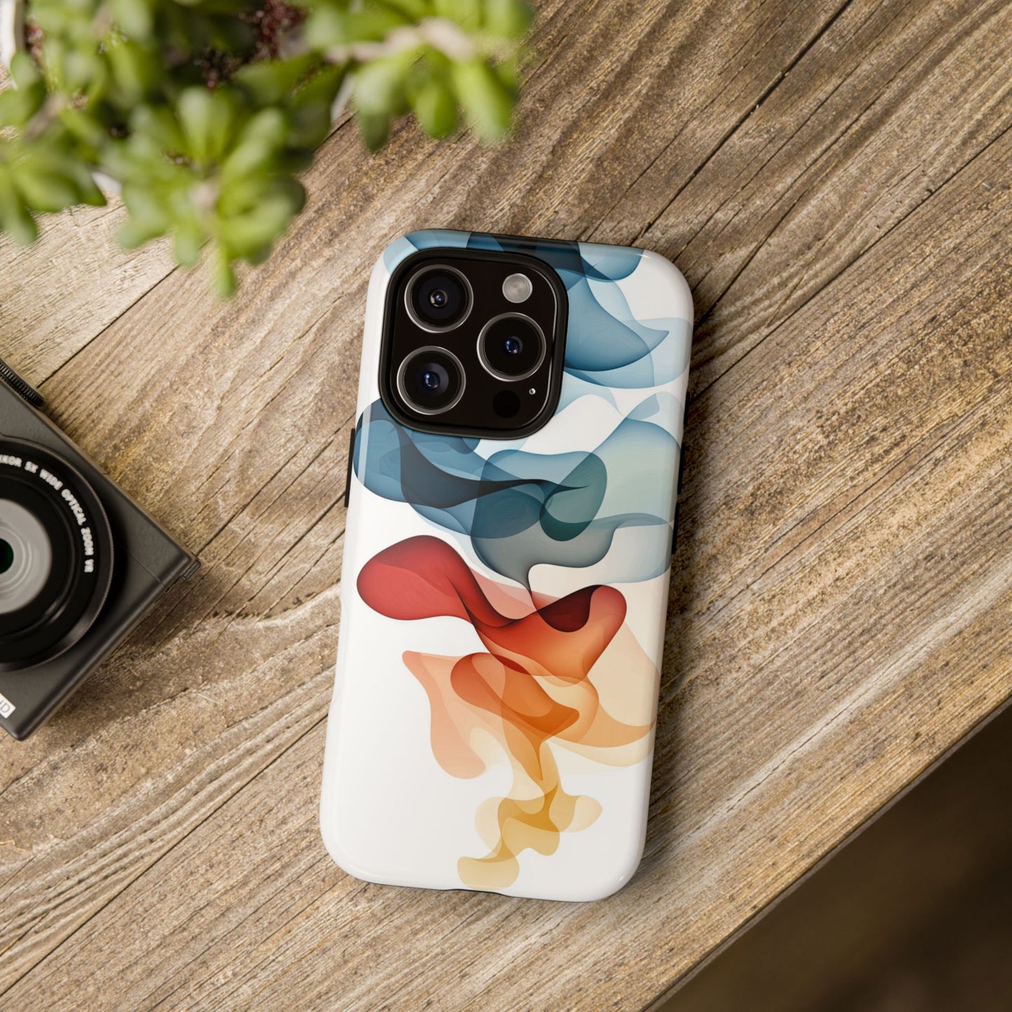 Color Drift – Modern Abstract Phone Case for iPhone, Samsung & Pixel