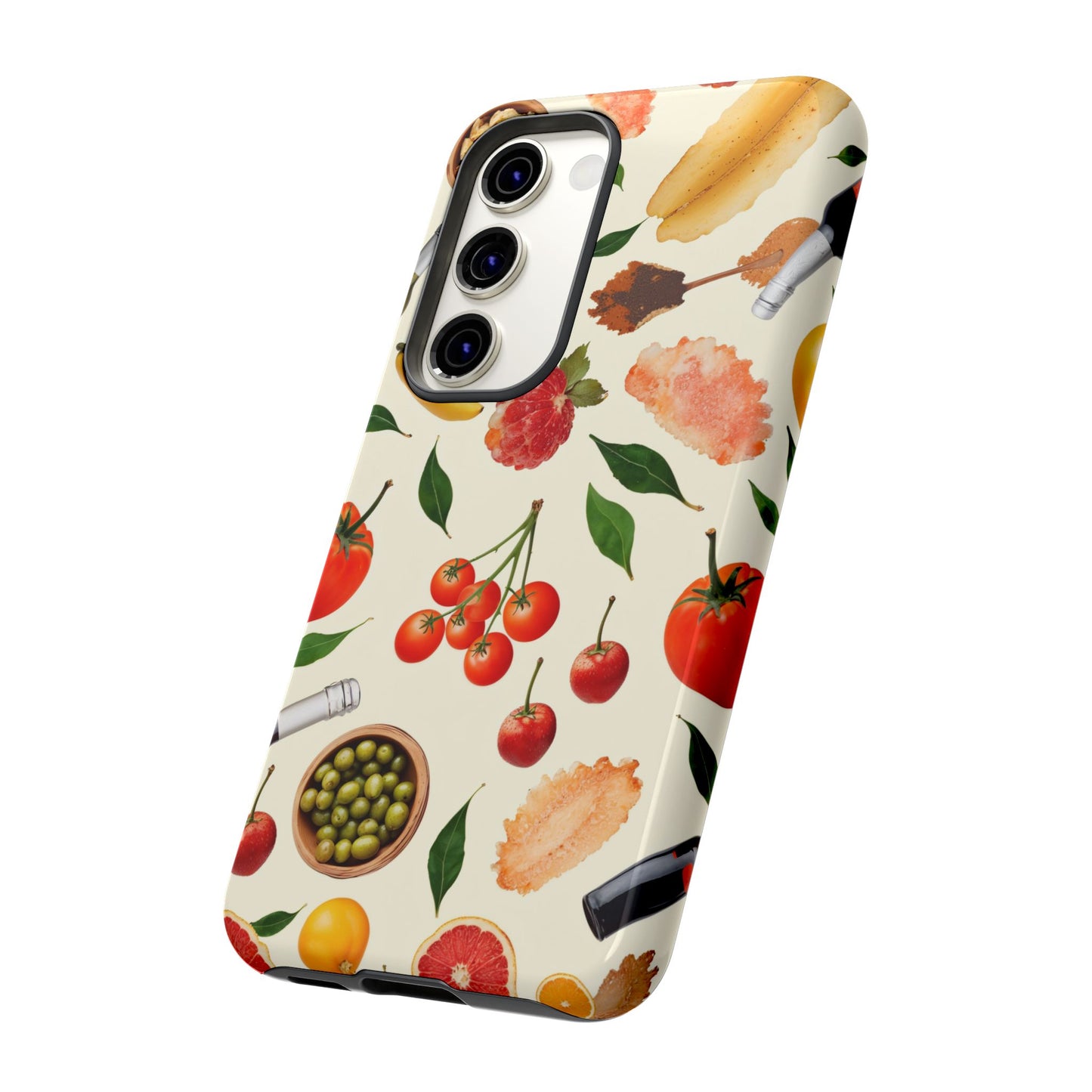 Fresh Fruits & Veggies Pattern Phone Case
