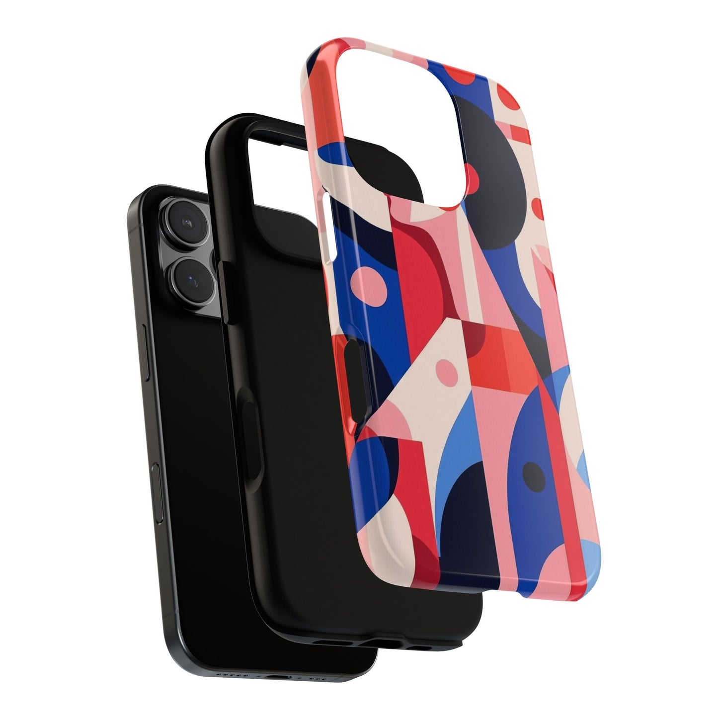 Modern Muse – Bold Abstract Portrait Phone Case for iPhone, Samsung & Pixel