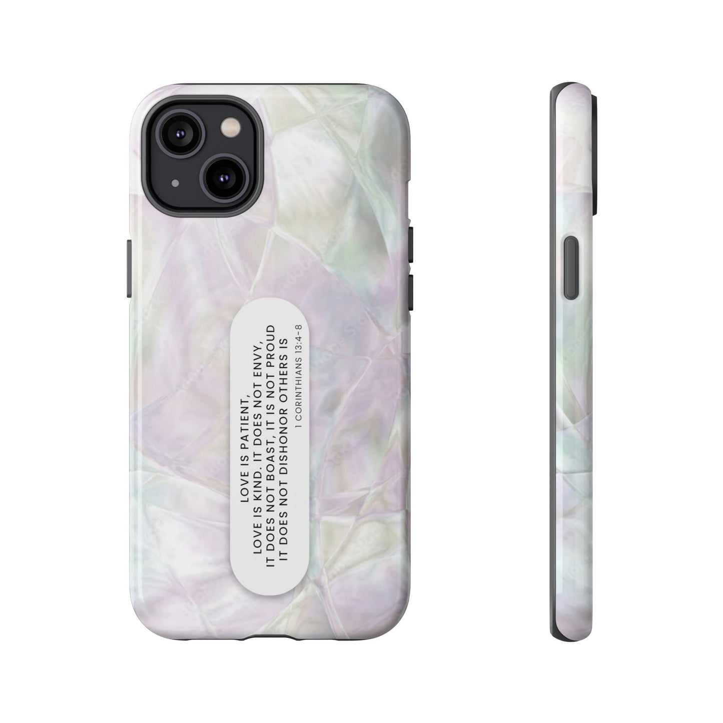 Customized Bible Verse Phone Case – Custom Christian Scripture Cover, Crystal Phone Case, Unique Gift for iPhone, Samsung  & Google Pixel – Protective & Stylish Cover"