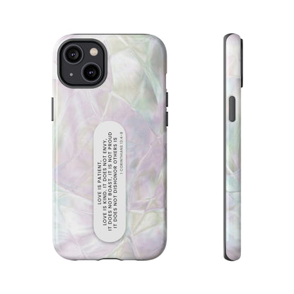 Customized Bible Verse Phone Case – Custom Christian Scripture Cover, Crystal Phone Case, Unique Gift for iPhone, Samsung  & Google Pixel – Protective & Stylish Cover"