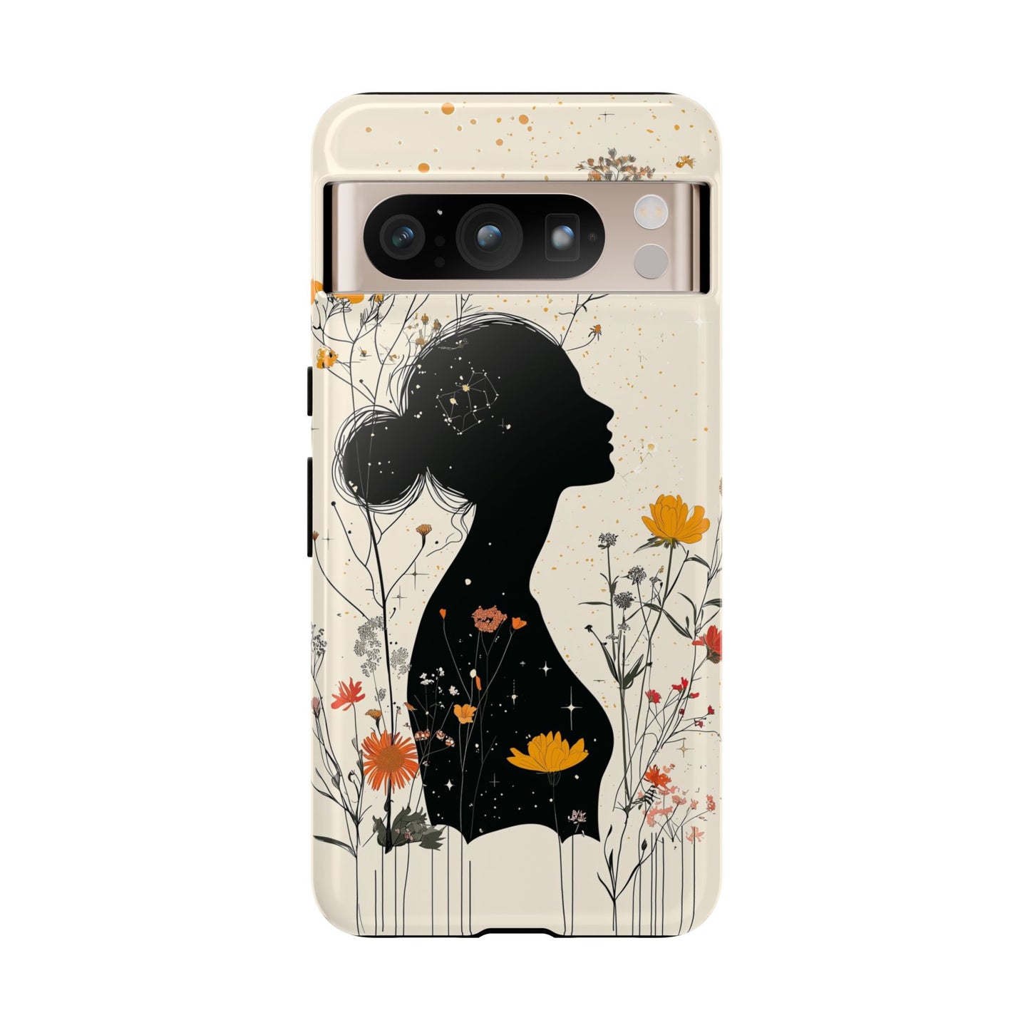 Celestial Bloom Boho Phone Case for iPhone, Pixel & Samsung