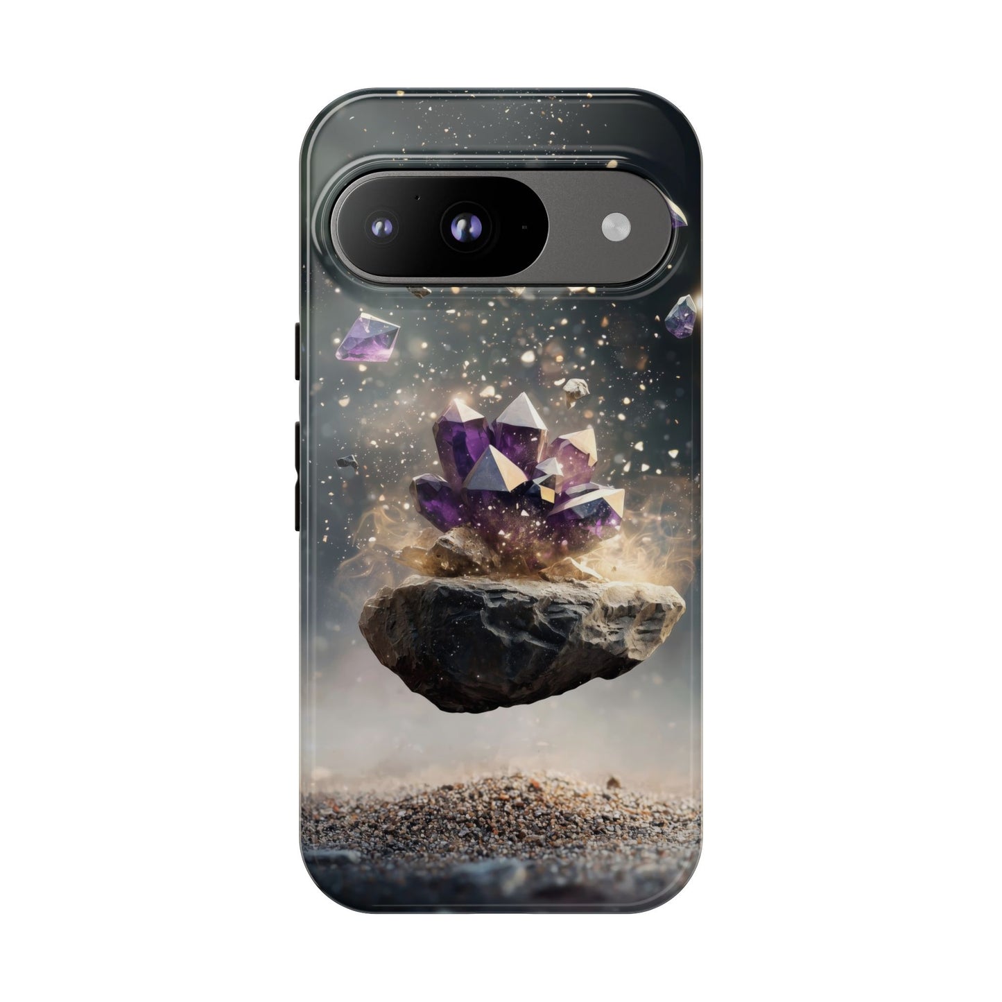 Mystic Amethyst Stones Phone Case for iPhone, Samsung & Google Pixel
