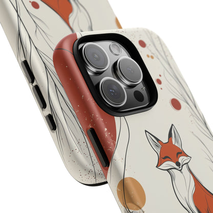 Smiling Fox: Playful Forest Charm Phone Case for iPhone, Samsung & Pixel