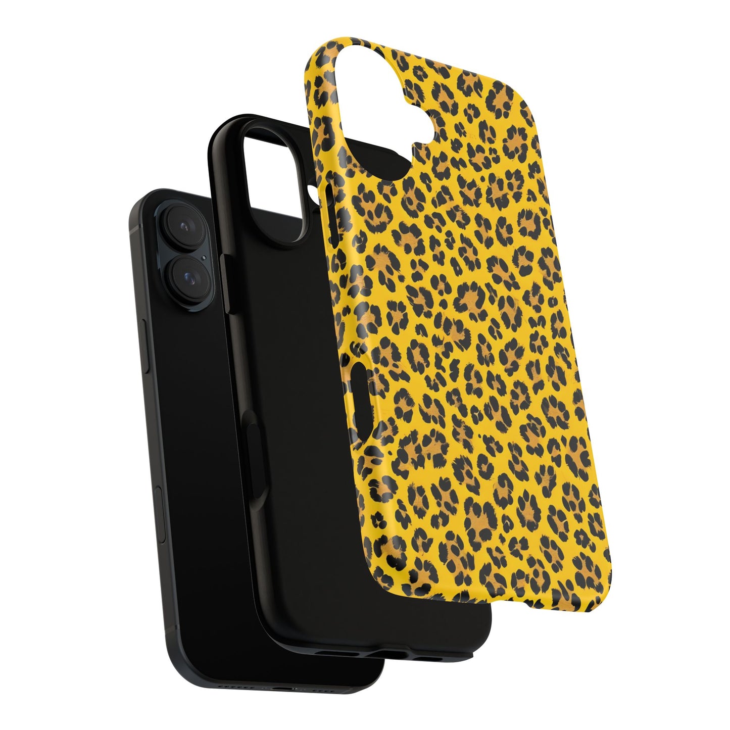 Leopard Texture Printed Back Cover Case phone