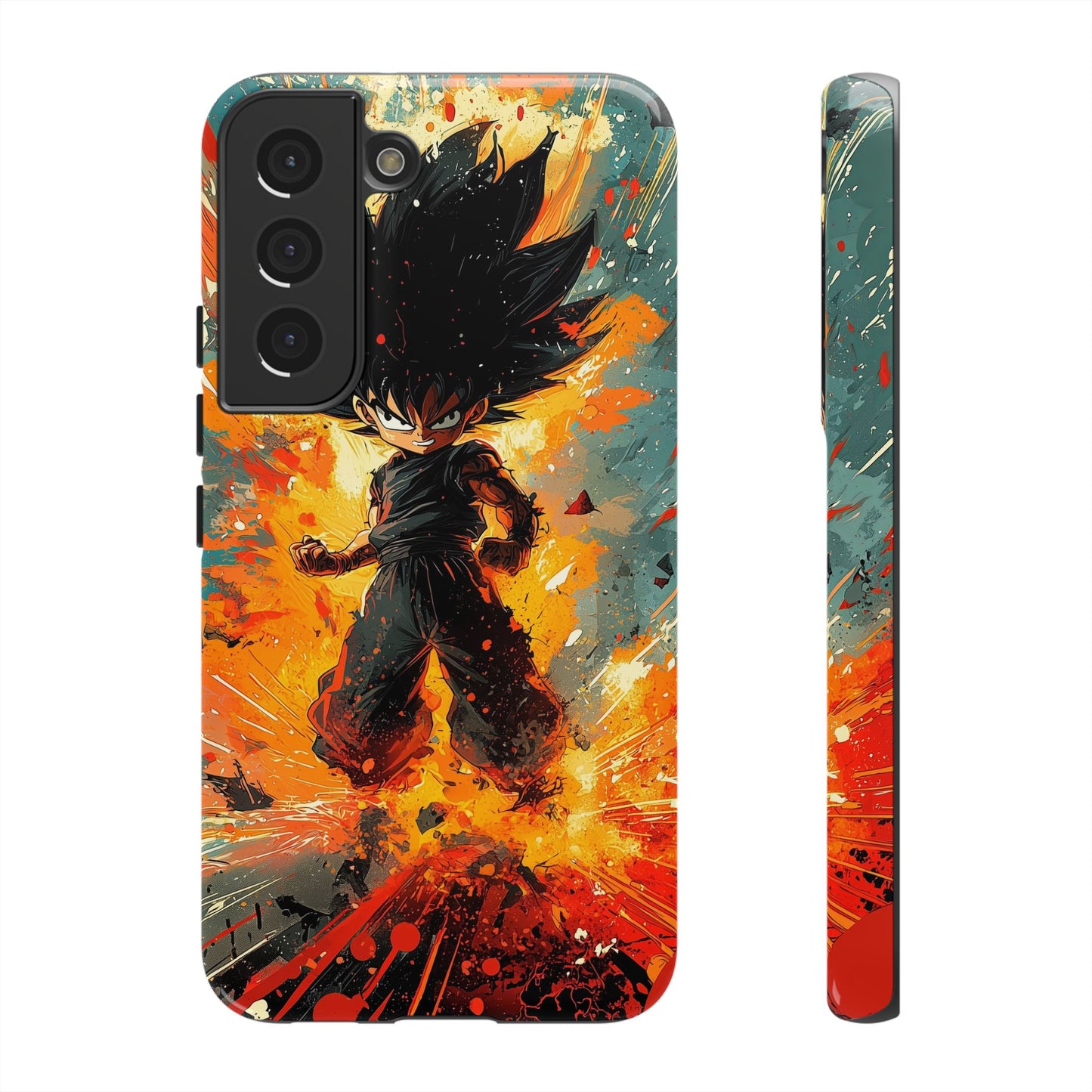 Mini Warrior Rage | Chibi Power Surge Phone Case for iPhone, Samsung & Pixel