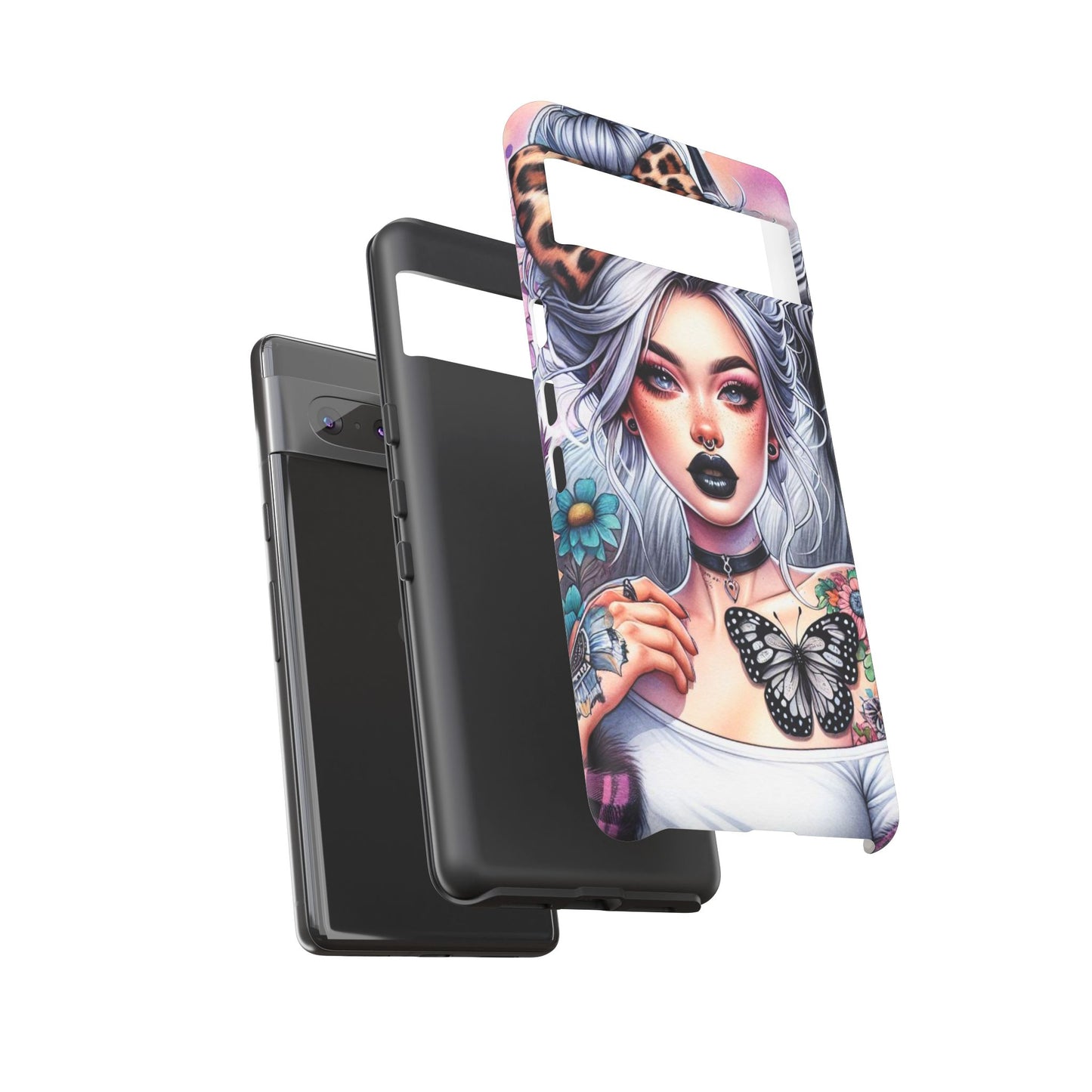 Wild Spirit – Gothic Chic & Nature Fusion Mobile Cover